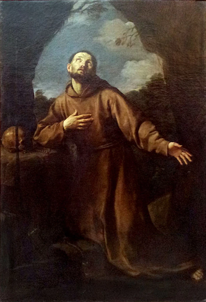 91-Estasi di san Francesco-Chiesa dei Girolamini, Napoli 